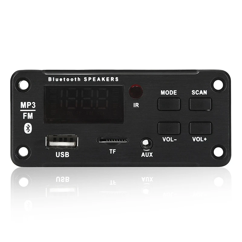 

4X Amplifier 25Wx2 12V Mp3 Decoder Board Audio Module Bluetooth 5.0 Wireless Music Car Mp3 Player With Bluetooth