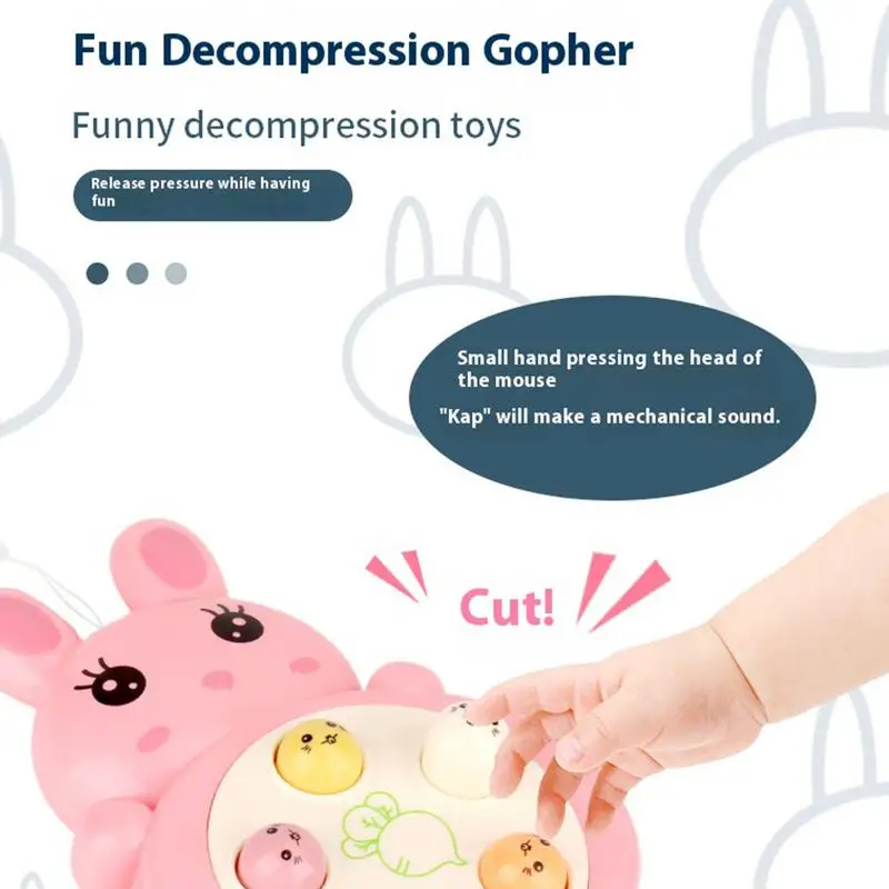 Quick Push Bubble Game Симпатичная игрушка-непоседа Красочная забавная пузырьковая