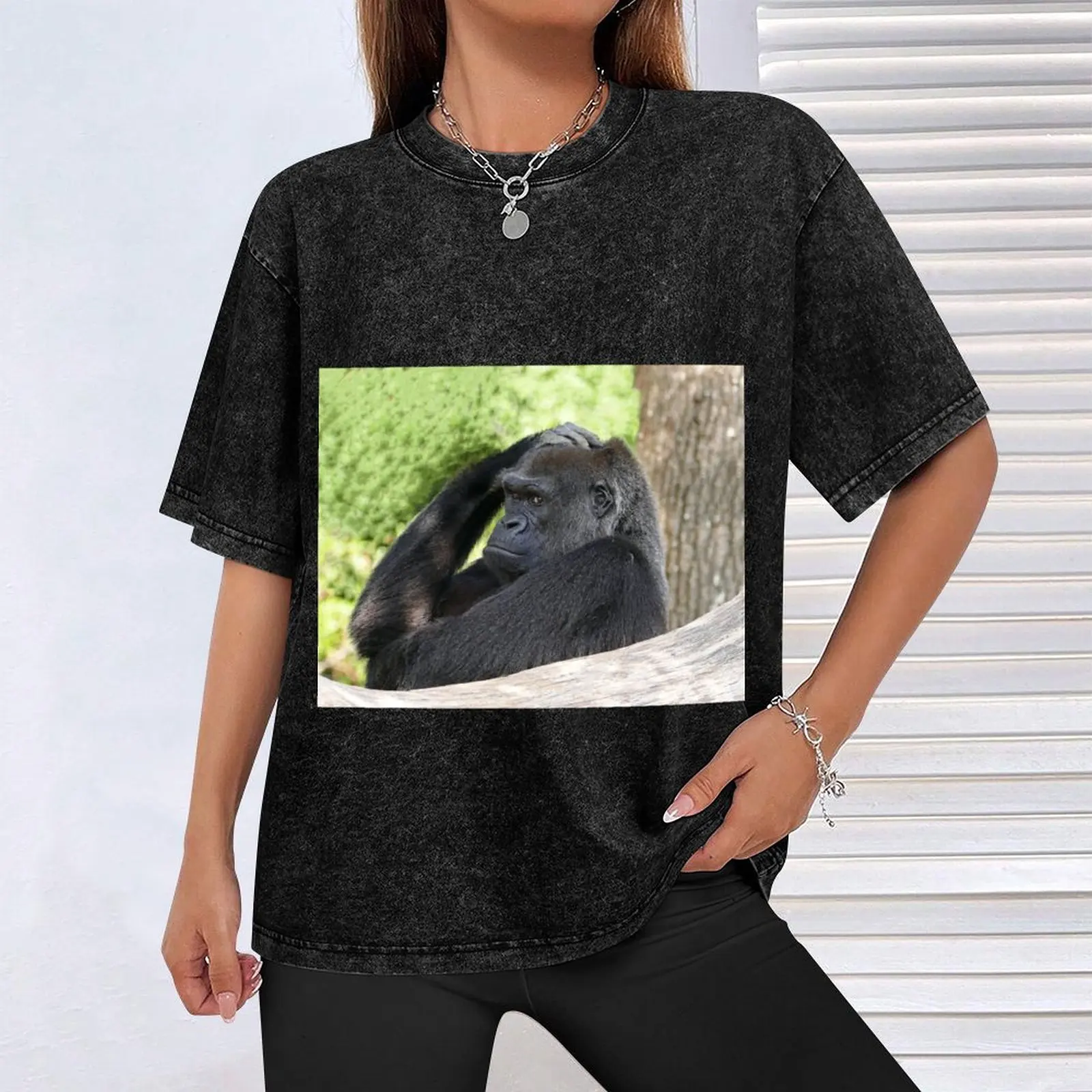 Olao футболка хлопок Горилла