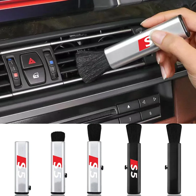 

Car dusting brush cleaning retractable soft brush For Audi Sline S S5 S3 S4 TT Q5 Q3 A8 A7 A5 A4 A1 A3 A6 Q7 Q8 S8 Sports Avant