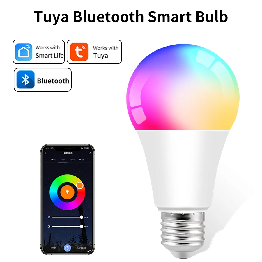 

Globvat ZigBee умная RGB лампа E27 15Вт