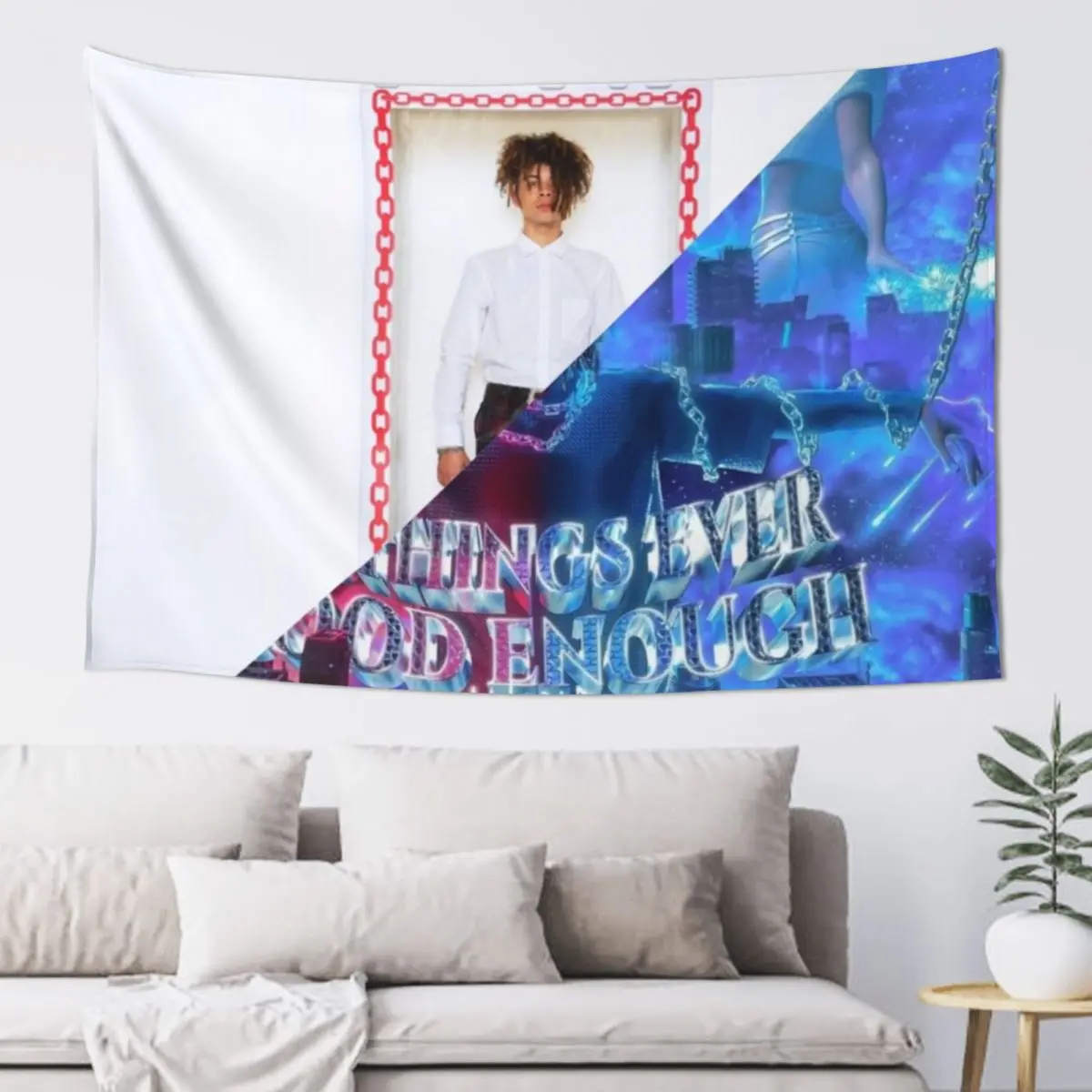 Iann Dior ~ Nothings Ever Good Enough/Industry Plant Гобелен Декор комнаты для девочек Домашние