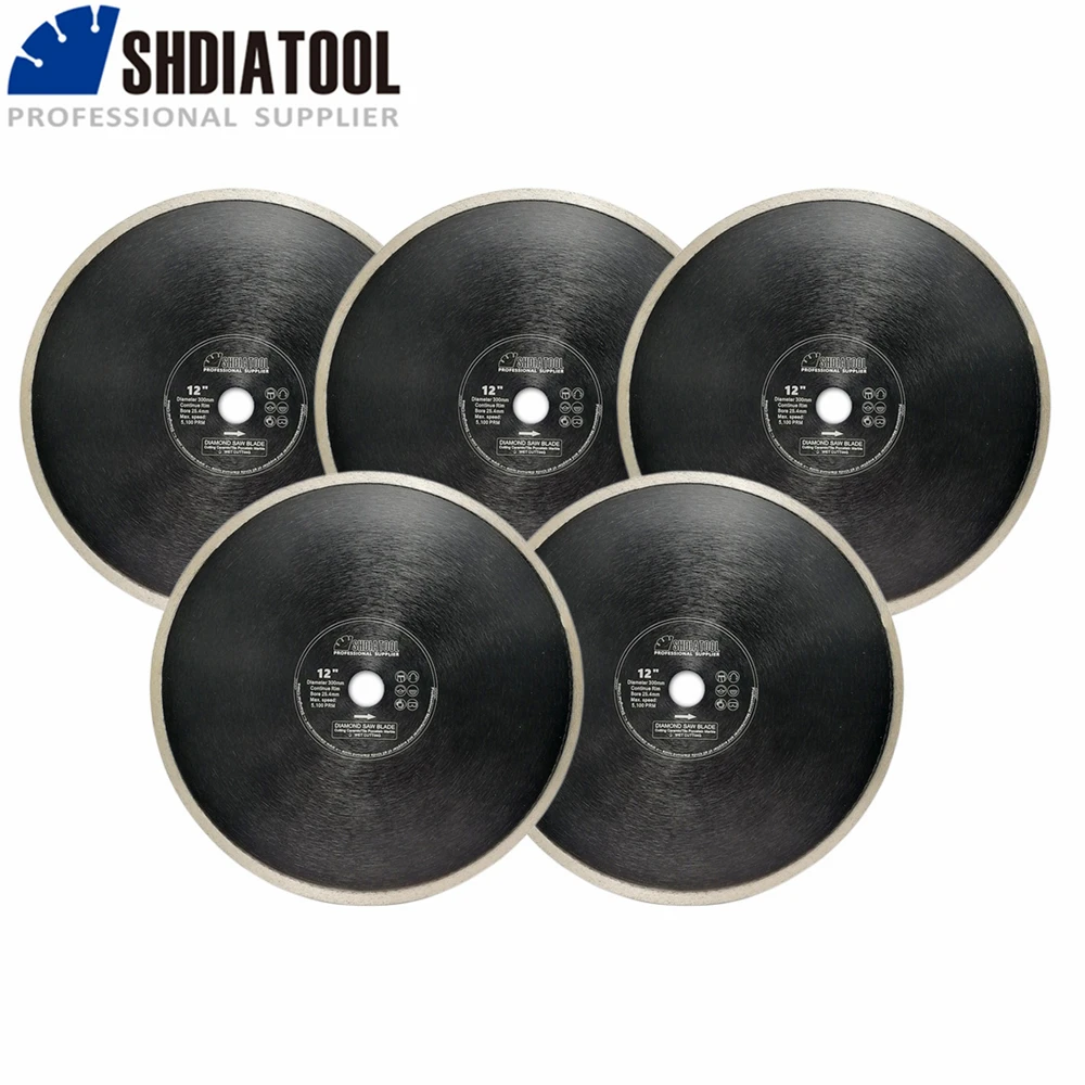 SHDIATOOL 5pcs Dia 300mm/12