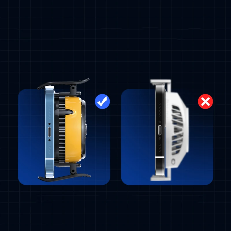 Универсальный Мини-вентилятор Охлаждения Turbo Hurricane Радиатор Для Игрового