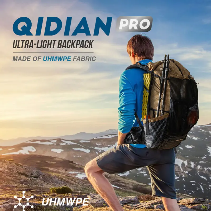 3F UL GEAR QiDian Pro рюкзак наружная альпинистская сумка походные сумки Qi Dian UHMWPE