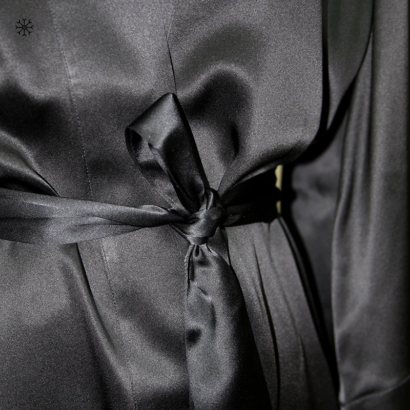 100% Silk 19mm Mulberry Silk Pajamas Are Breathable Comfortable  Soft Simple  Light Luxury Style Pajamas