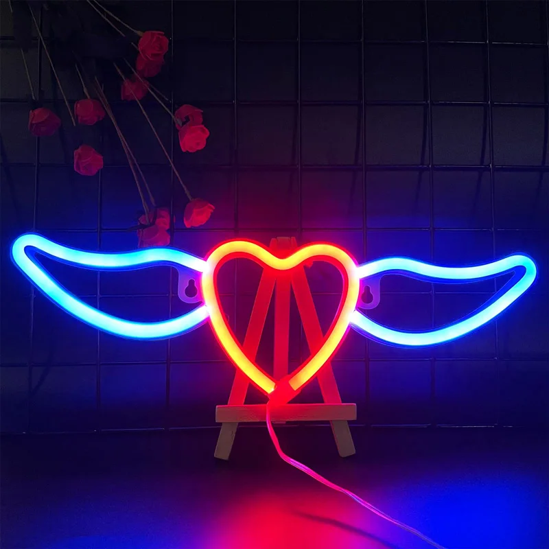 

LED Neon Sign for Wall Home Holiday Bedroom Party Decroation Neon Lamp for Birthday Teen Grils Valentine's Gift Neon Night Light