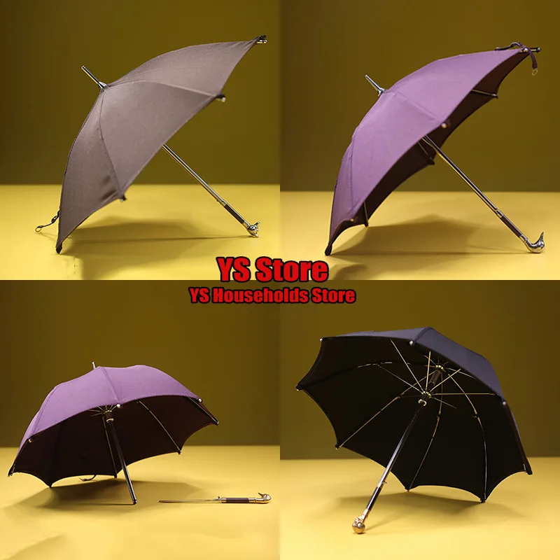 

6 Styles G07 S03 G06 S02 G05 G08 1/6 Soldier Delicate Mini Handmade Umbrella Accessory Fit 12" Figure Body Scene Ornament