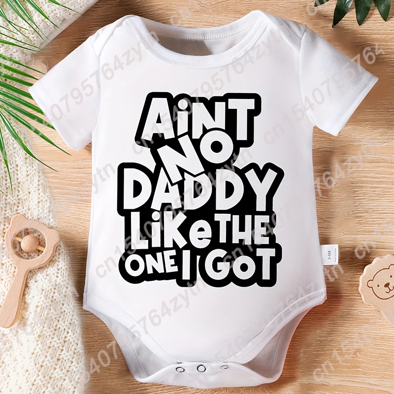 Юмористический комбинезон Aint No Daddy Like The One I Got Quote с короткими рукавами для