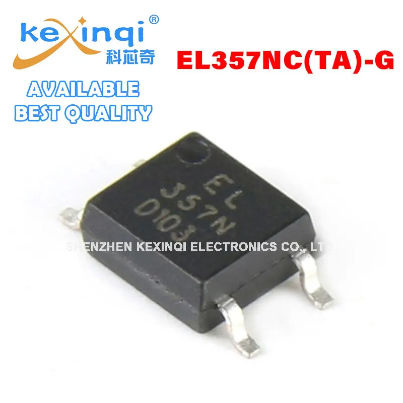 

Оригинальный оригинальный патч EL357NC(TA)-G SOP-4, транзистор, выходной оптосоединительный чип, 10 шт./партия
