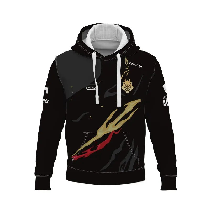 

Autumn Fashion Men Hoodie Team Jersey Pullover Unisex Hoodies Racing Riding Esports G2 Escap LEC CSGO Dota2 Printed Sweat Hoodie
