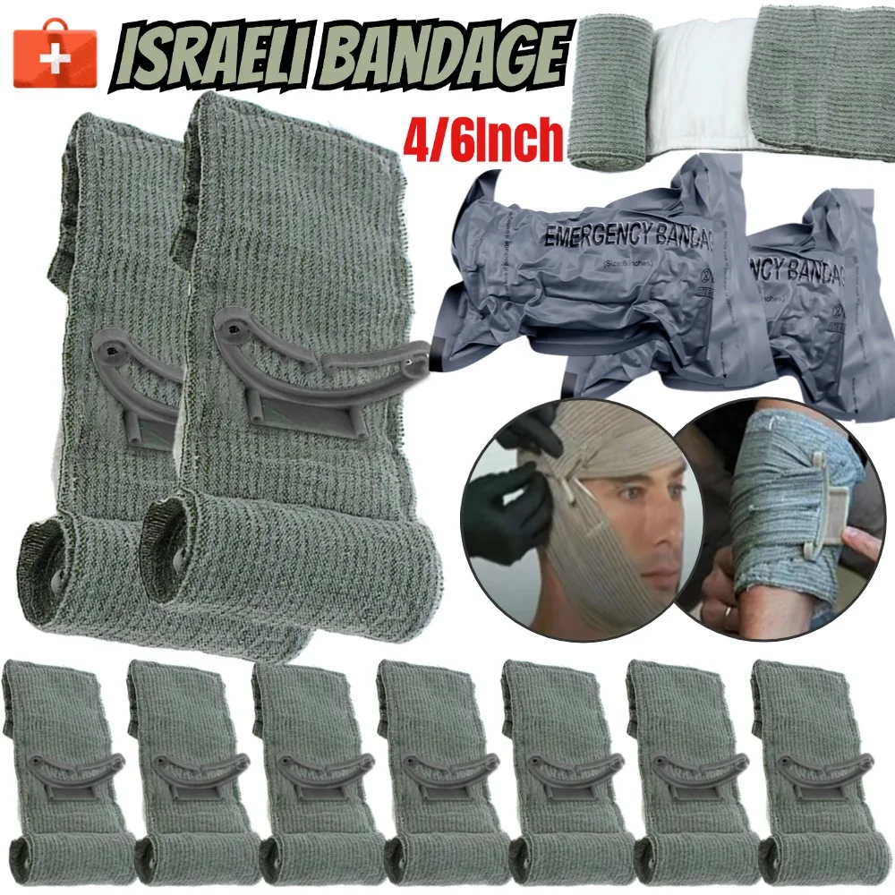 4/6 дюймовая повязка из Израиля для ран экстренная сжатие травматическая детская