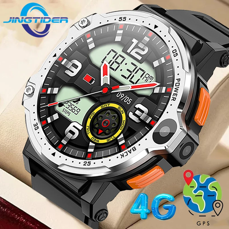 

AP6 4G Smart Watch Android OS SP9832E Quad Core Smartwatch 1.54" Round Screen 4GB 64GB WIFI GPS NFC Access Control Dual Cameras