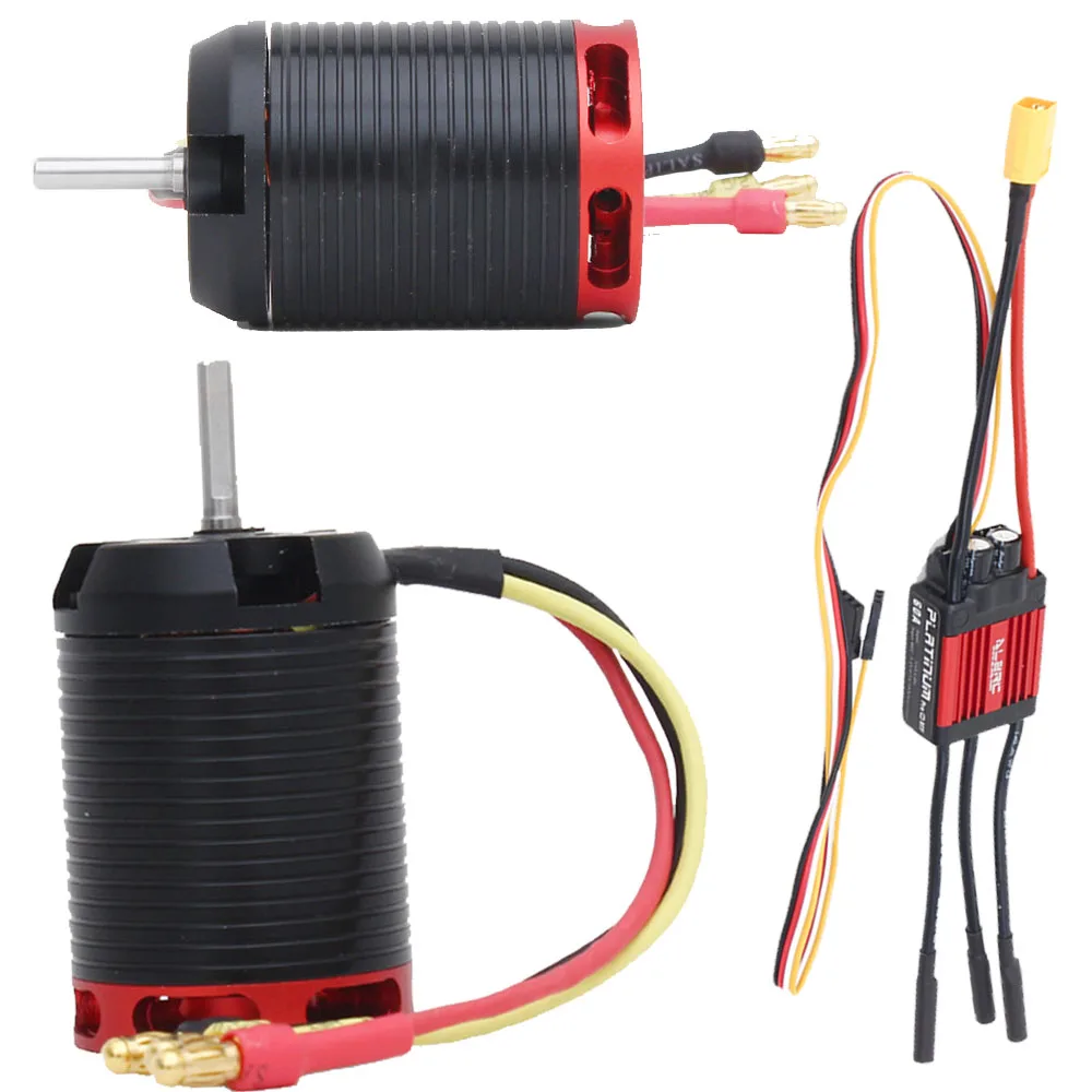 

ALZRC brushless motor 2525-PRO-1800kV with 60A V4 ESC applicable to Gau X3 and Devil X360