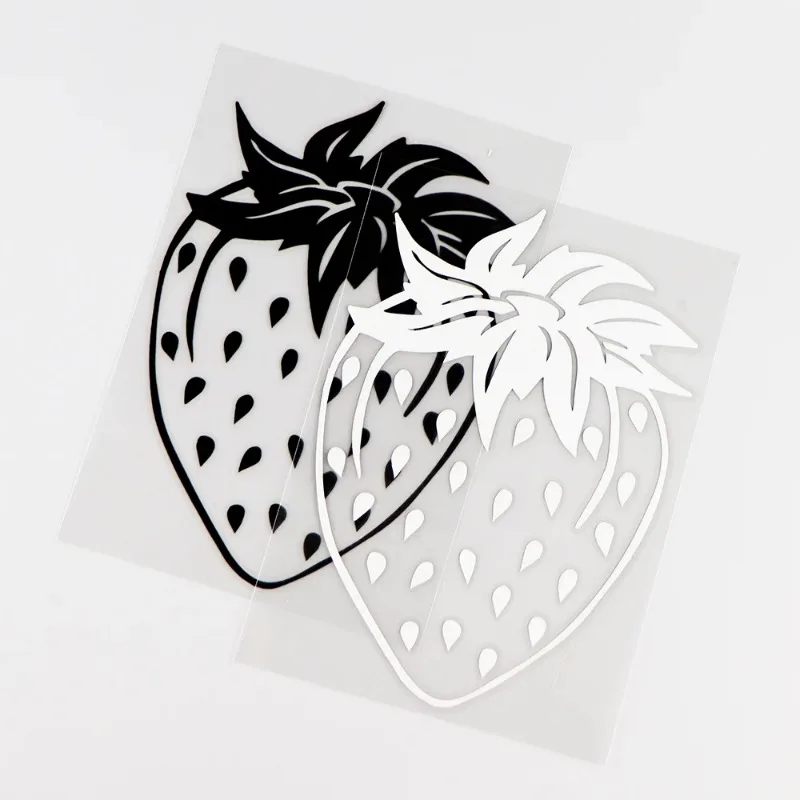 Самоклеящаяся наклейка цвета клубника фрукты автомобильные наклейки ягодный