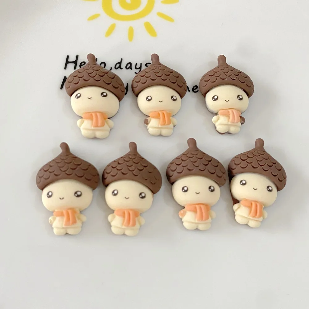 10 шт. плоские Мультяшные сосновые конусы для детей/фотозочный Садовый