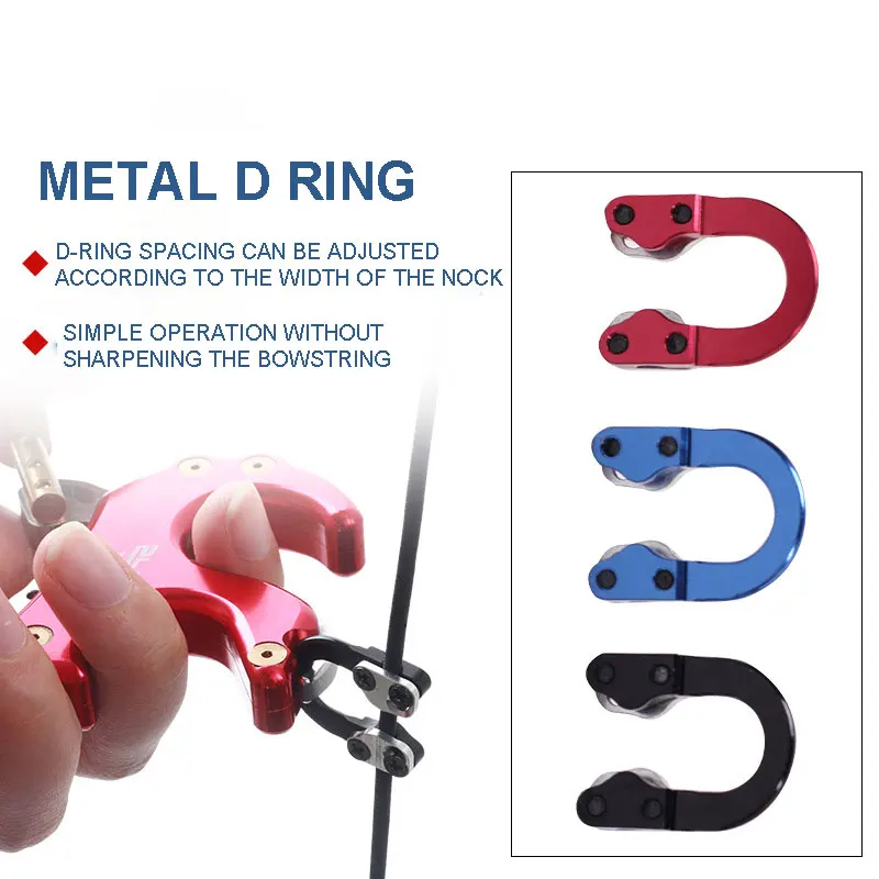 

Лук и стрела композитный шкив лук металлическое D-образное кольцо веревка лук и стрела U-образное кольцо Пряжка Алюминиевый сплав съемка стр...