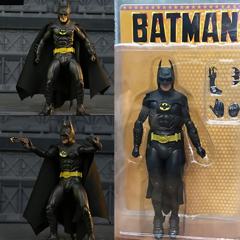 

Neca Брюс Уэйн 1989 Бэтмен Marvel экшн-фигурка маска из фильма супергерой коллекционные модели игрушек