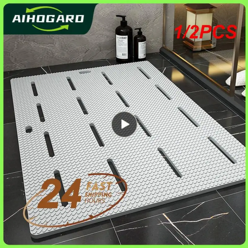 

1/2 шт. нескользящий коврик для ванной комнаты, домашний коврик для ванной и пола для ванной, водонепроницаемый детский Противоскользящий коврик для туалета, ванной комнаты