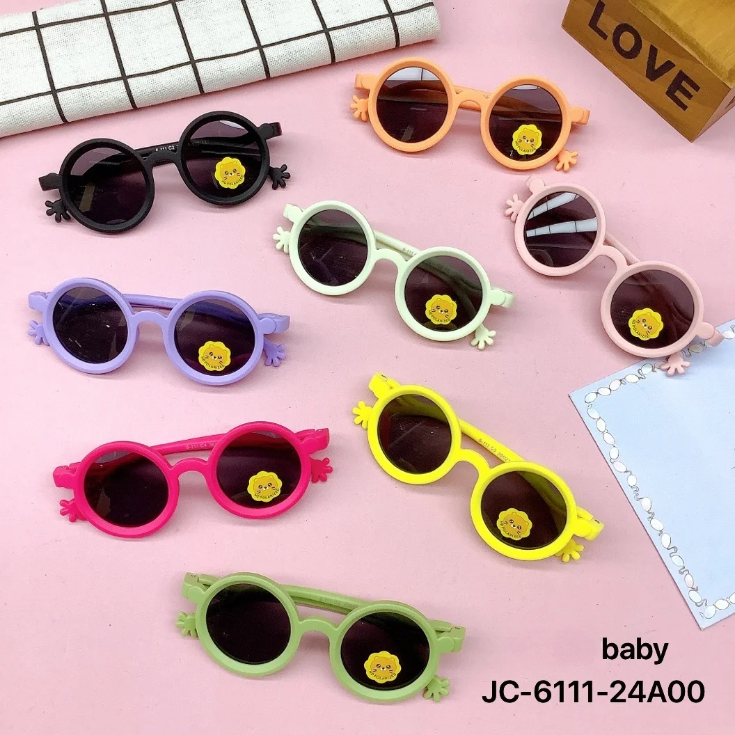 

Vintage Children's Sunglasses New Silicone Polarized Baby Concave Shape Photography Eye Protection Sunglasses Fashion Wholesale