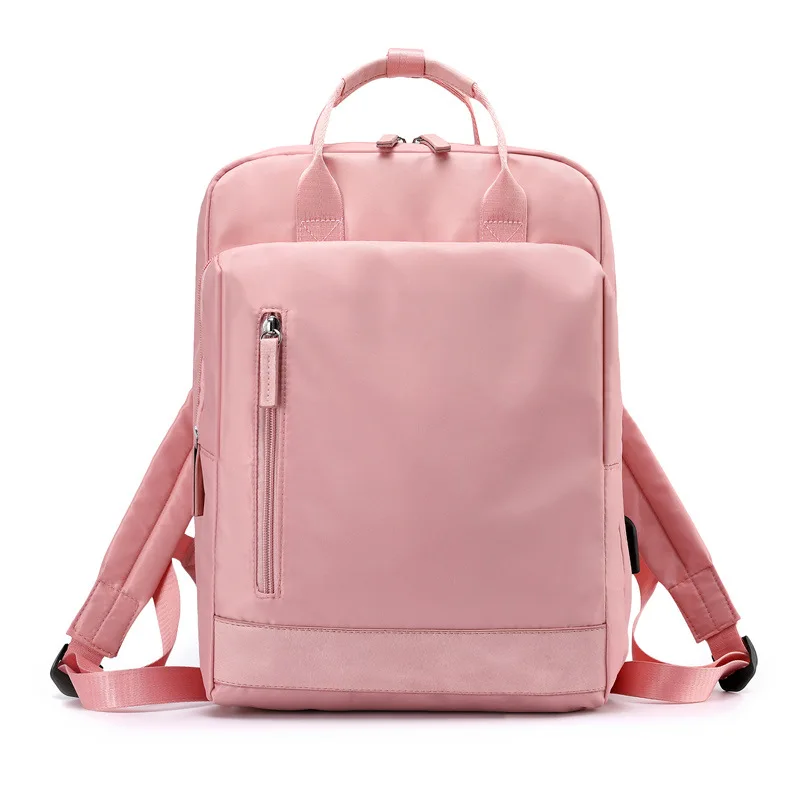 

Backpacks Women Waterproof Backpack for Teenage Girl Nylon Daily Travel Softback Mochila Escolar 2021 pink cute campus backpacks