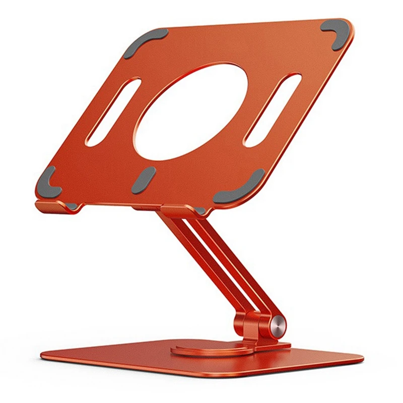 

Laptop Stand Rotation Tablet Stand Folding Mini Desktop Stand Ergonomic Cooling Base for Live Online Classes