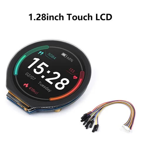 Круглый сенсорный ЖК-дисплей diymore 1.28 дюйма