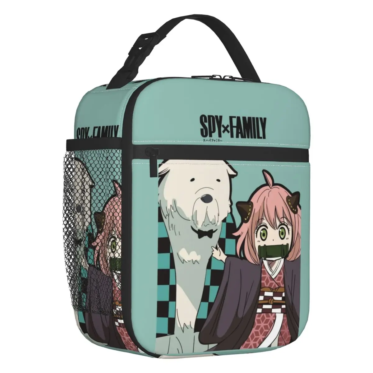 

Spy X Family Anya Bond Cartoon Anime Thermal Insulated Lunch Bag Women Resuable Lunch Tote for Kids School Children Food Box