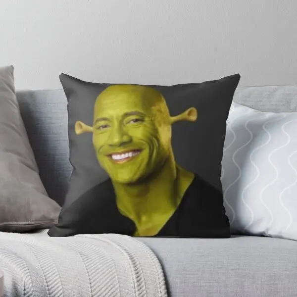 

Наволочка Dwayne The Shrok Johnson с принтом, модная Автомобильная подушка для кровати, Мягкая комфортная Подушка для спальни, не входит в комплект