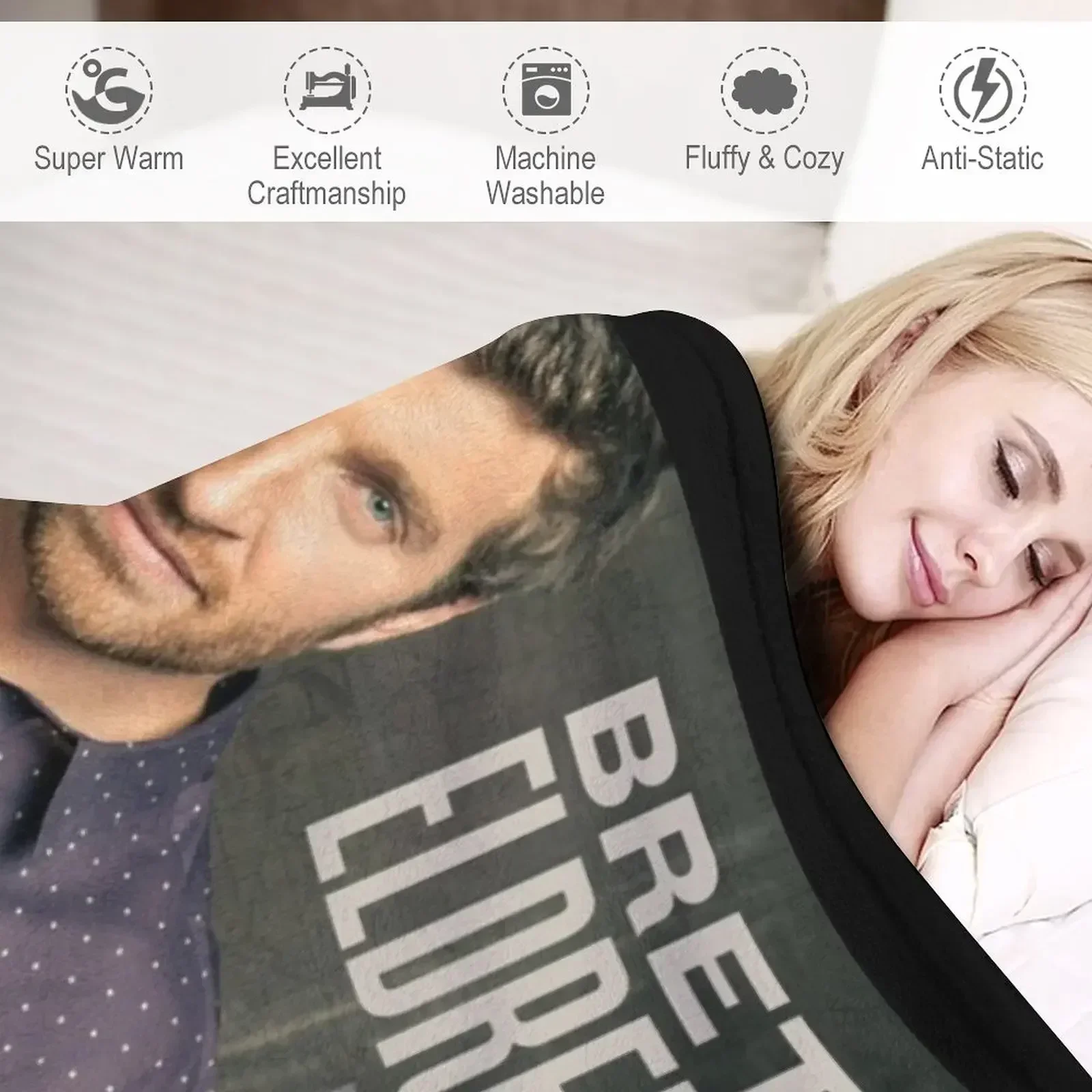 Одеяло Brett Eldredge illinois очень большое одеяло модные декоративные одеяла для диванов