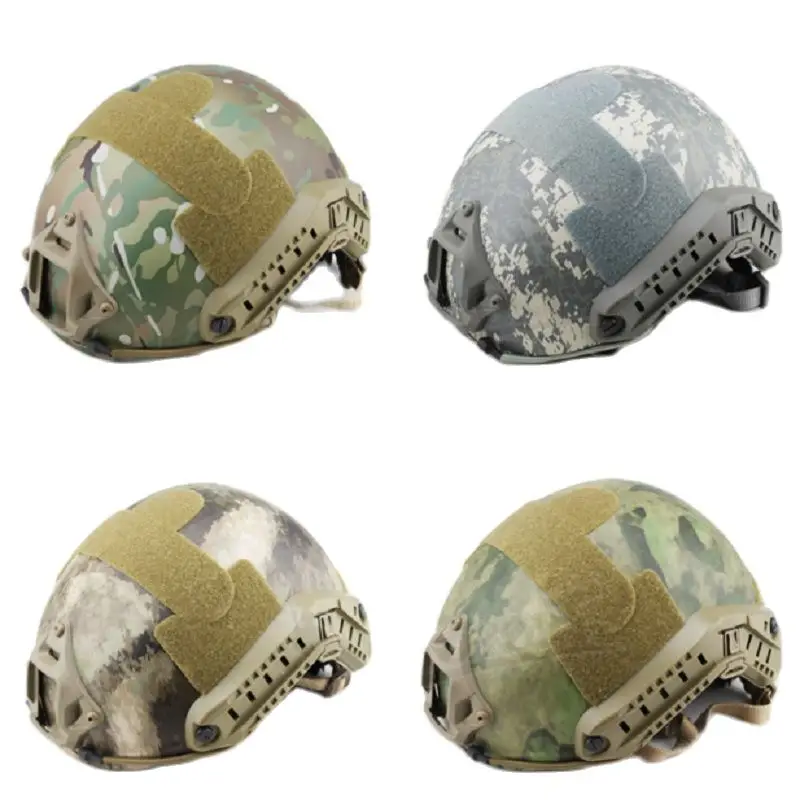 Hl05 Camouflage Holeless Fast Helmet With High Configuration