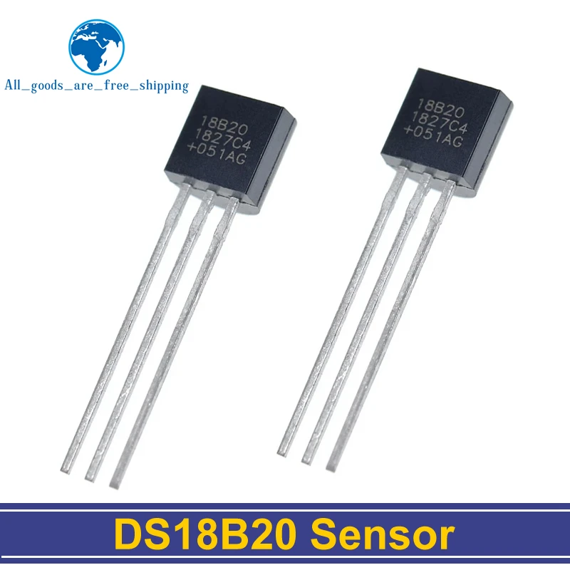 

Набор датчиков температуры TZT DS18B20 10 шт