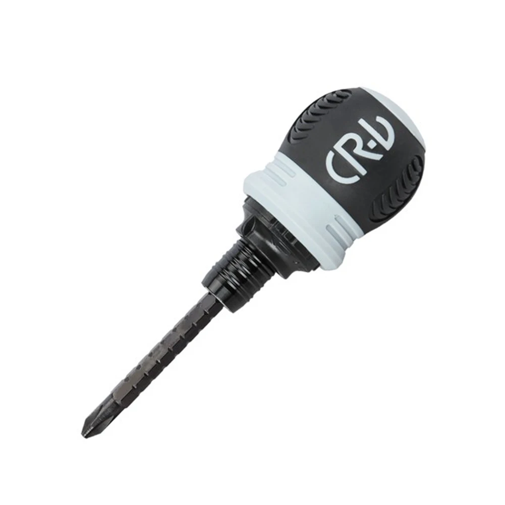 

1pcs Dual-purpose Ratchet Screwdriver High Quality Steel Screwdrivers Length Adjustable Cross Slotted Screwdriver Set