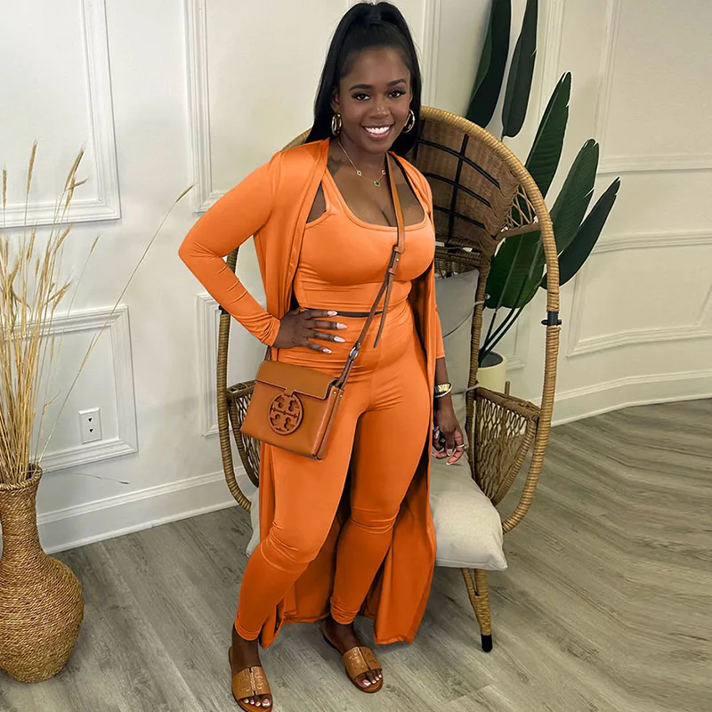 Женский спортивный костюм для фитнеса комплект из трех предметов повседневная