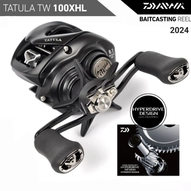 2024 DAIWA TATULA TW 100/200 катушка для заброса приманки 6 3: 1/7.1:1/8 1: 1 5 кг-13 кг Мощность 7BB + 1RB
