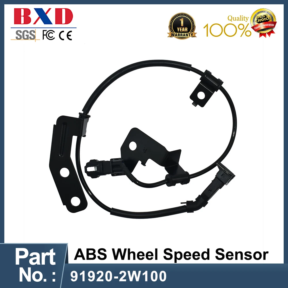 91920-2W100 919202W100 ABS Sensor REAR RIGHT For Hyundai Santa Fe Sorento FWD