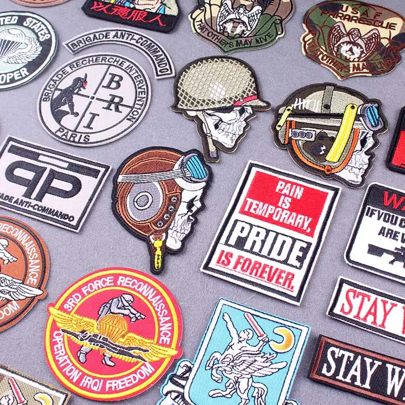 

Military Tactical Patches On Clothes Army Badges Patch Sew On Patches For Clothing Embroidery Patch Stripes Patches For Clothes