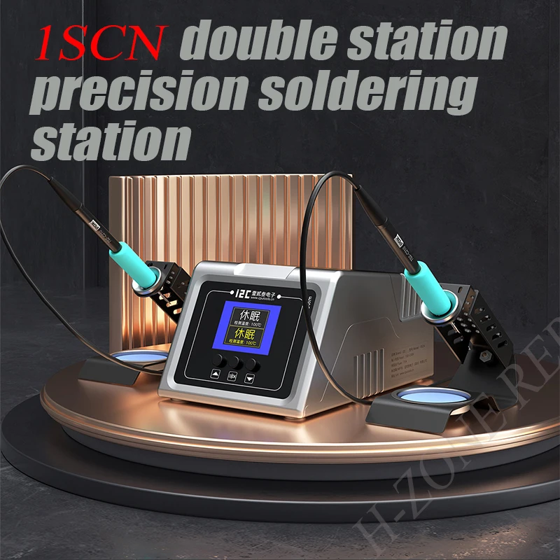 

Интеллектуальная двойная сварочная станция i2C 1SCN с паяльной ручкой C210/C115, электрическая паяльная станция для телефона