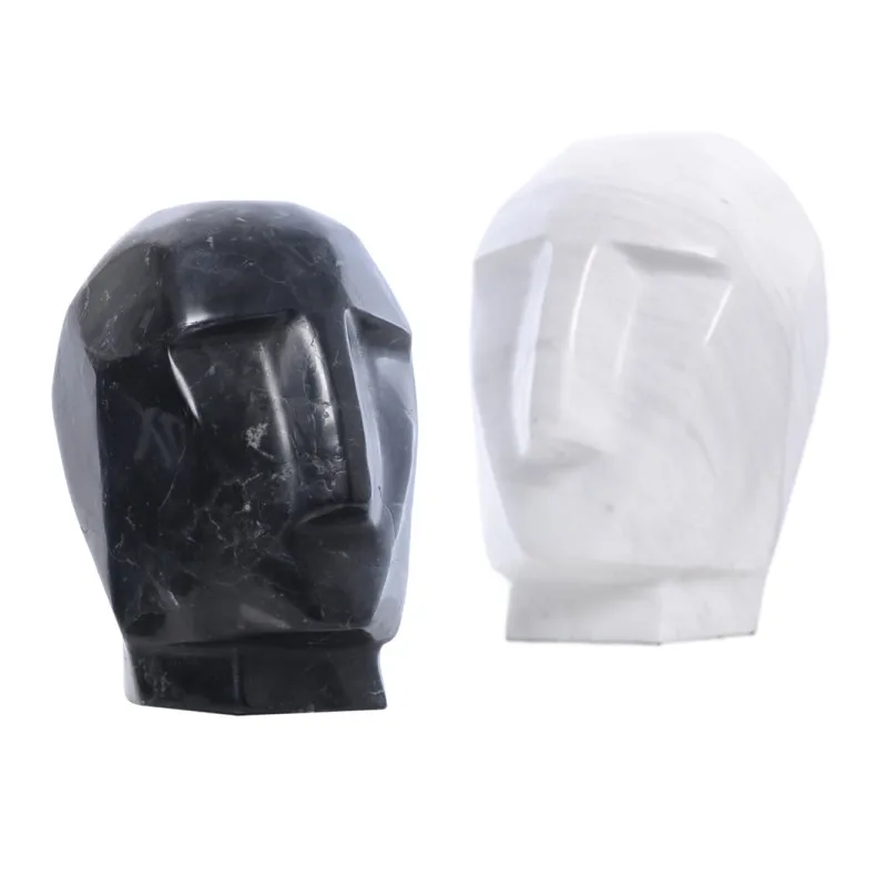 

Sculptures Stone Carvings and Sculptures Home Decoration Pop Art Sculpture Human Head Statue