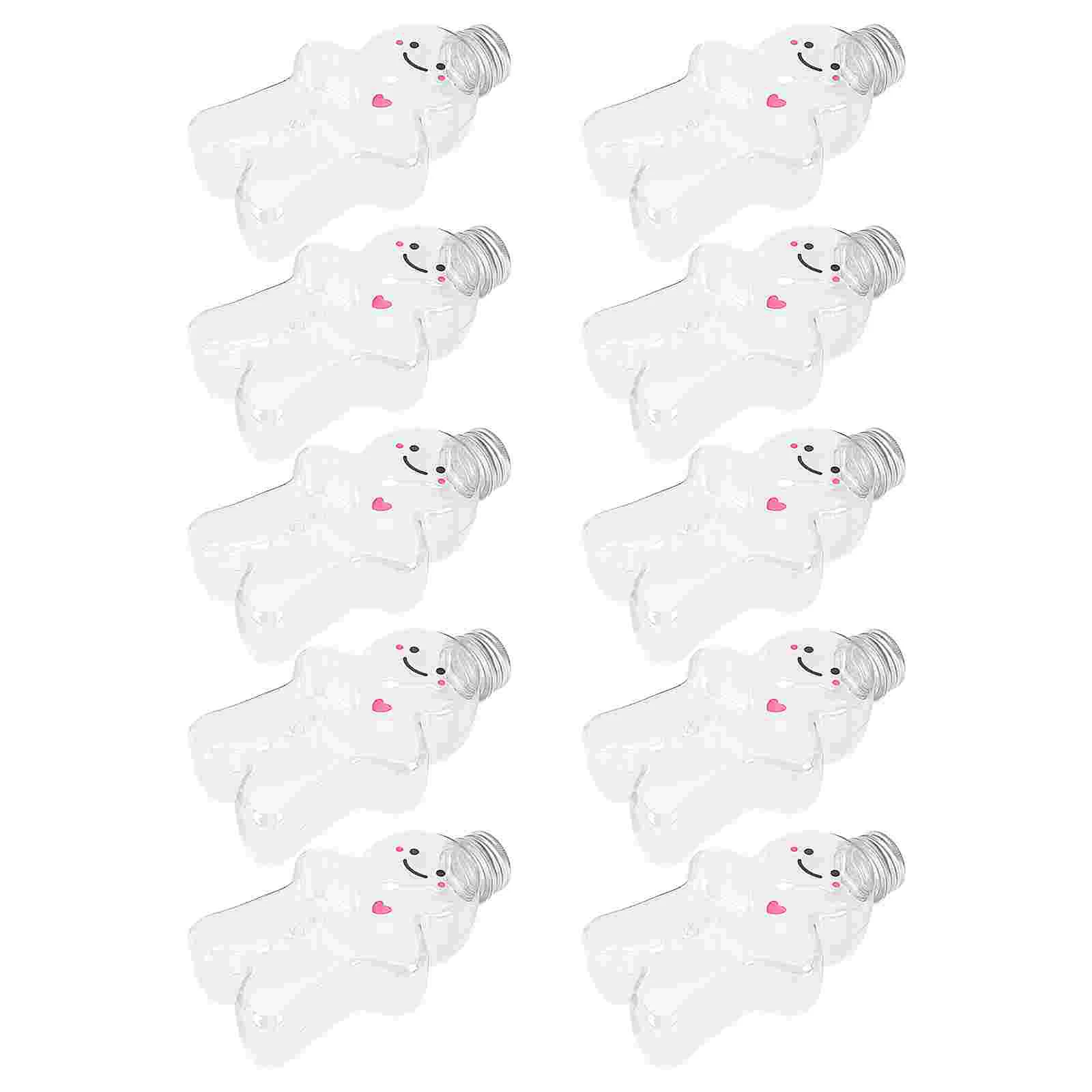 

10Pcs Tea Beverage Bottles Packaging Bottles Home-made Containers