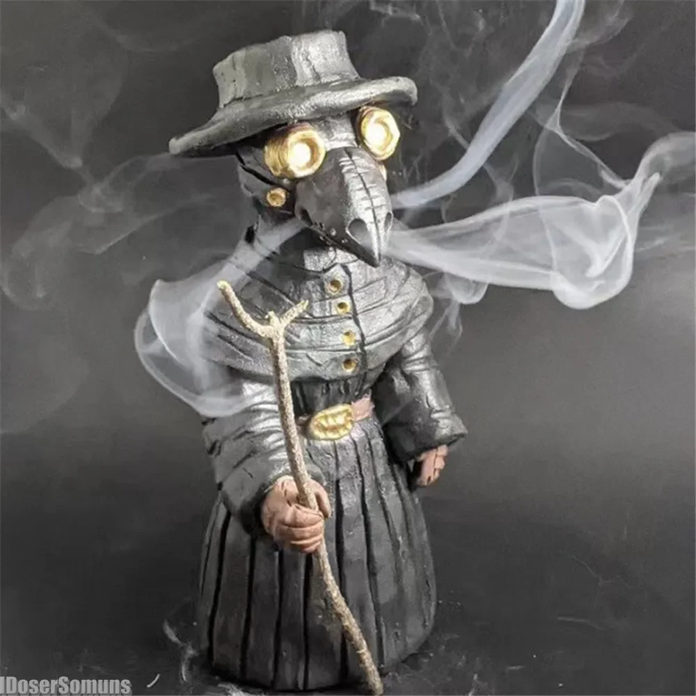 Колючий Ворон в маске контейнер для курильницы декоративное украшение домашний