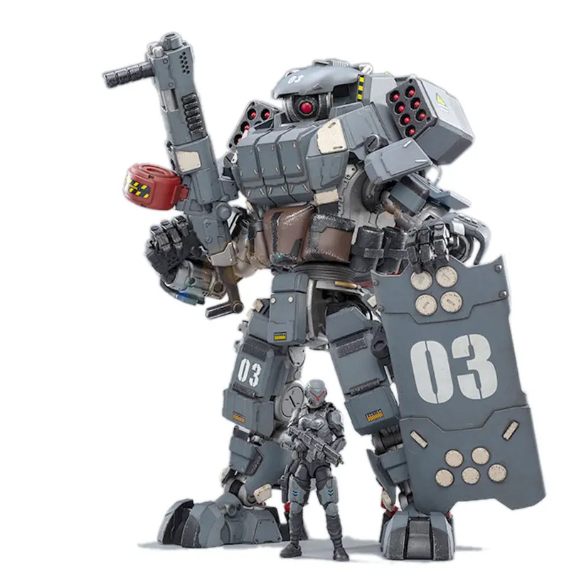 

1/25 Scale Action Figure Model Toys Iron Wrecker 03 Urban Warfare Mecha PVC JoyToy Collectible Figures Soilder Set For Boys