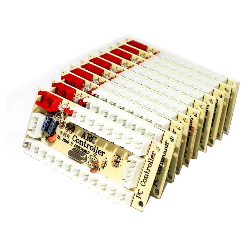 Фото 【Купите сейчас】30 шт. ARC968 PS3 USB-контроллер для Raspberry Pi, игровой джойстик, контроллер с нулевой задержкой, аркадная кнопка SANWA, энкодер №2