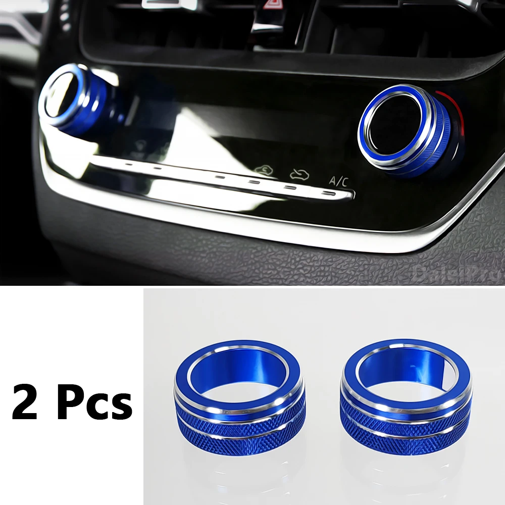 

Для Toyota Corolla 2019 2020 2021-2023 ручка переключателя кондиционера, накладка звукового переключателя, кольцо, накладка управления переменным током, автомобильные аксессуары