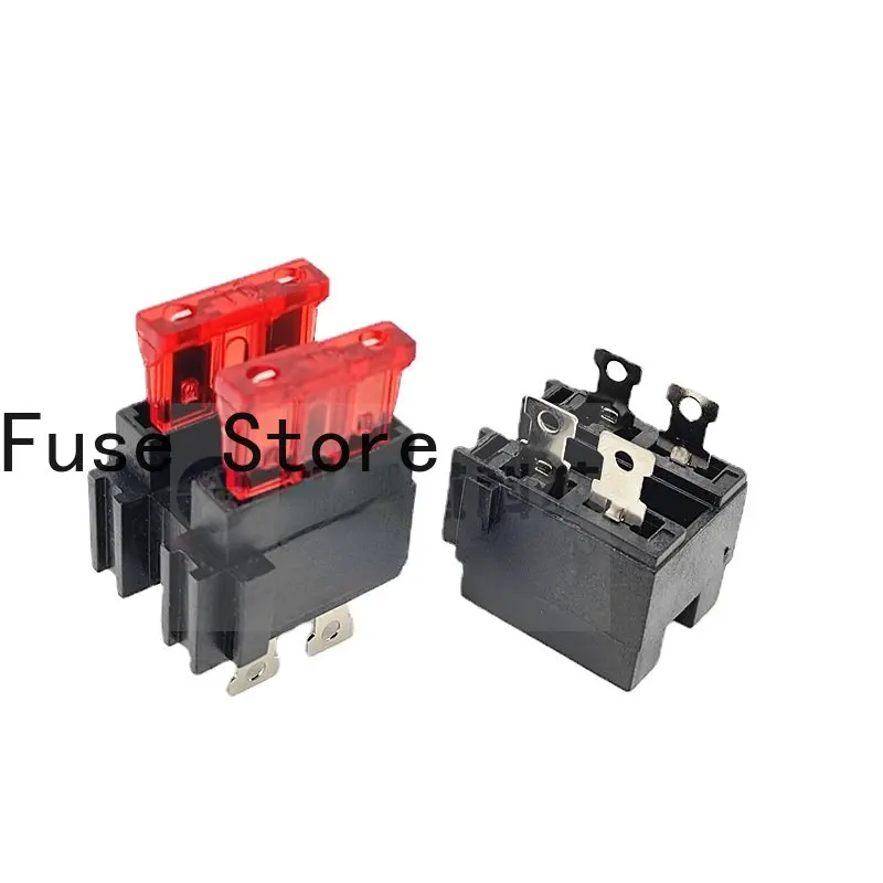 

2PCS Installation Of 703E2A Waterproof Fuse Holder PCB Board Welding Surface For Medium Sized Plug-in Cars