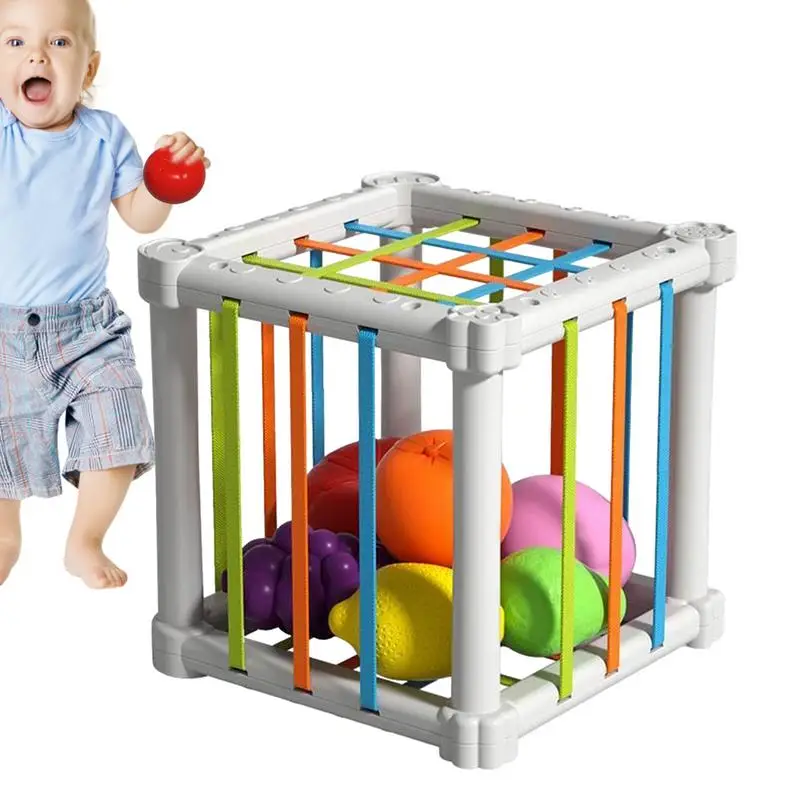 Сортировщик в форме малыша портативная сенсорная корзина сортировщика Игрушки