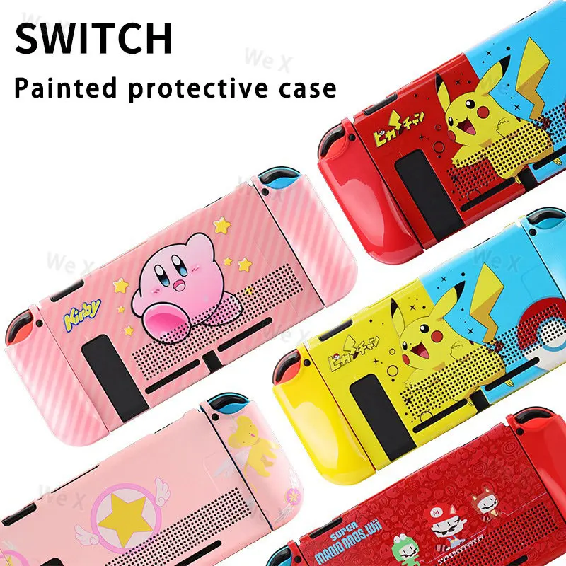 

Pokemon Pikachu Koduck Soft TPU Case Protective Cover for Nintendo Switch Case Game Console Cover Shell Skin Switch Accessories