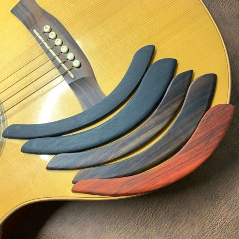 

Redwood/Rosewood/Ebony Figured Solid Guitar Arm Rest Guitar Parts & Accessories Replacement for 39-41 Inch Acoustic Guitar