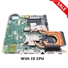 NOKOTION 580977-001 574902-001 580975-001 600817-001 аккумулятор большой емкости для HP DV6-2000 DA0UP6MB6F0 Материнская плата ноутбука GT230M 1G с I5 + радиатор