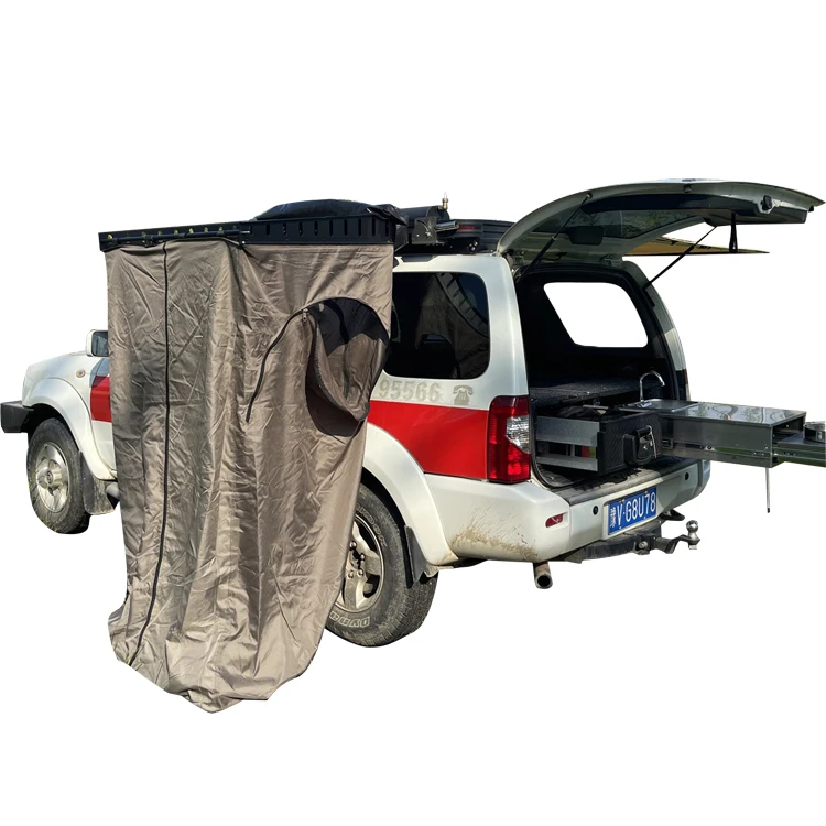 

hot selling Camping Shower Tent For Car Vehicle Mounted Toilet Change Room Shower Tent Side Awning shelter tent